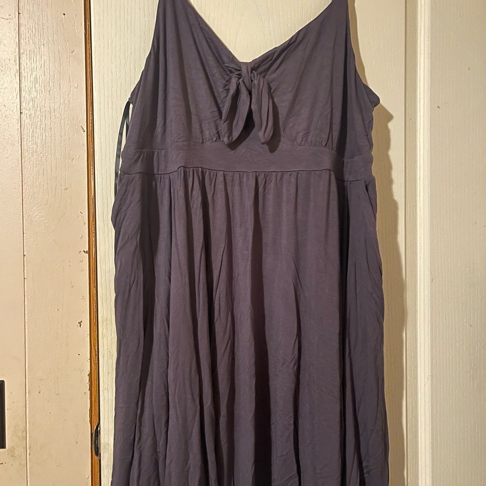 Torrid Grey Midi Dress